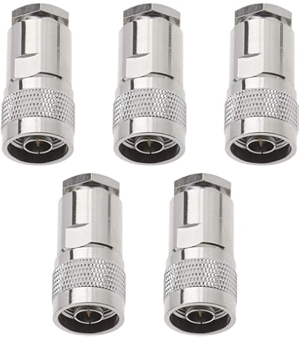 Bnc Maschio Spina Connettore Rf Morsetto Per Rg8 Lmr400 Rg213 Cavo - Foto 7