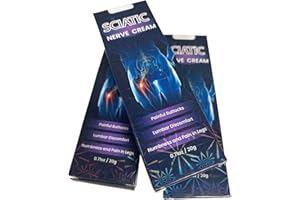 SPORT INN Crema Dolor Ciática | Alivio Muscular Natural para Nervio Ciático, Espalda, Lumbares y Articulaciones | Dolor Articulaciones, Dolor Muscular | Crema Profesional de Larga Duración (Crema x3)