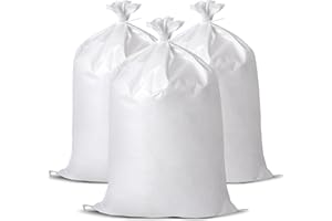 Baypify Heavy Duty Sand Bags, (20" X 30"), Used for Flooding, Builders, Garden Waste, Grain Storage and Cargo Handling (12)