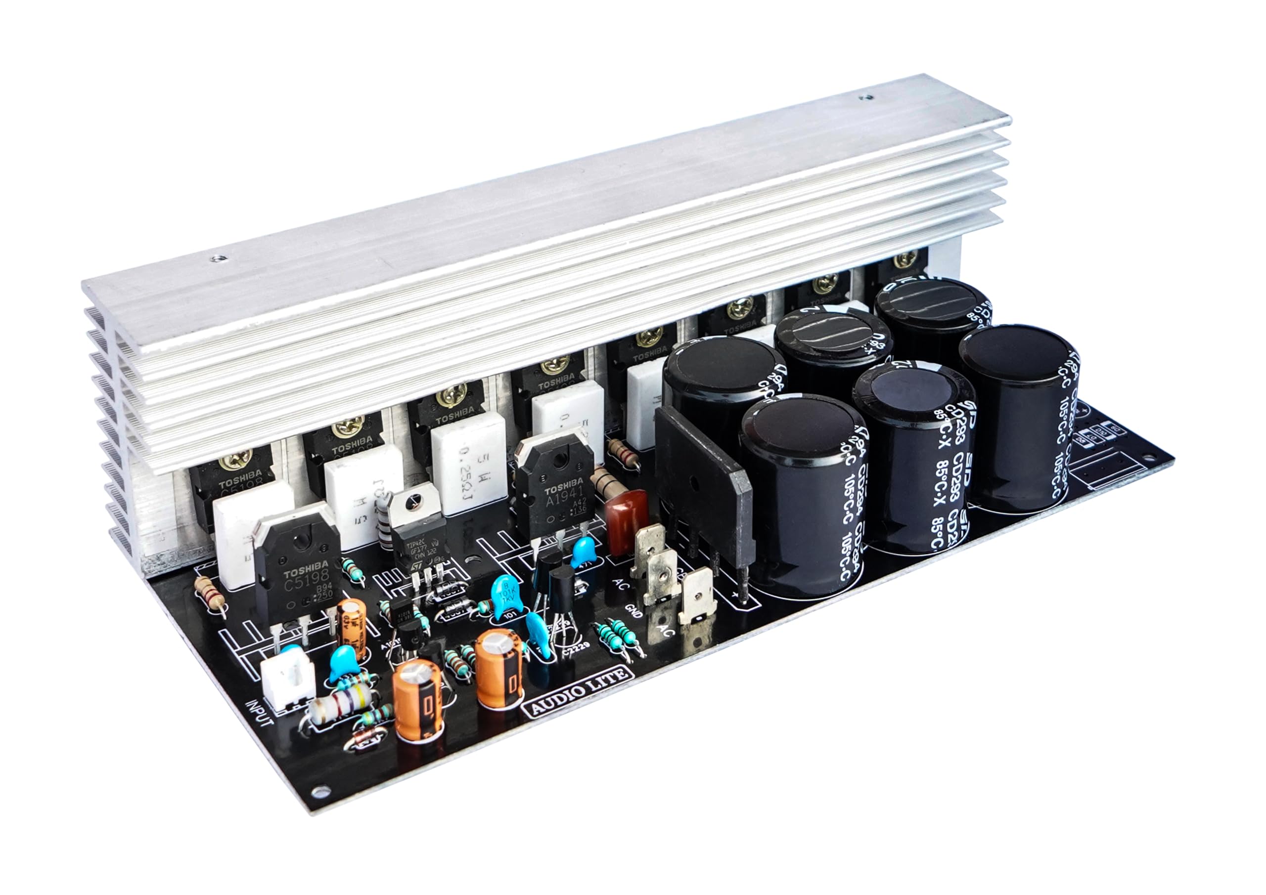 AUDIO LITE 300 Watt RMS Mono Amplifier Board with C5198 + A1941 (300W Mono) (Complete PQ-3)