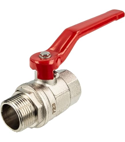 Luftkompressor Kugelhahn – Rohrverschraubung Außengewinde, Hydraulisches Ventil