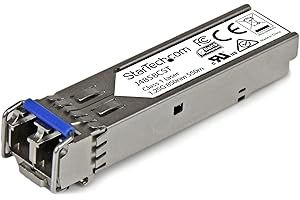 StarTech.com Module de transceiver SFP à fibre optique Gigabit - Compatible HP J4858C - Multimode LC avec DDM - 550 m (J4858CST)