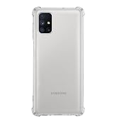 KZY İletişim Samsung Galaxy M51 ile uyumlu ile Uyumlu Kapak K&ouml;şe Korumalı Airbag Antishock Silikon Kılıf