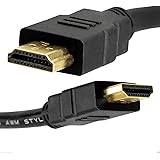 REALMAX [New Version] 0.5m 1m 2m 3m 4m 5m 10m High Speed HDMI Cable For All HD Ready Devices Smart TV Xbox PS4 PS3 Laptop HDT