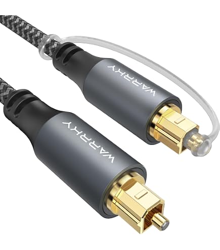Splitter Ottico Digitale Toslink 1 A 2 – Distribuisci Audio Senza Perdite Per Soundbar E Home Theater (Colore Argento)