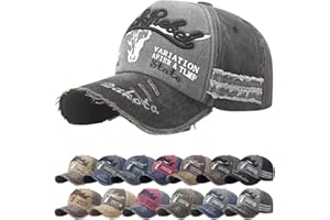 YKDLLF Casquettes de Baseball pour Homme et Femme 100% Coton Casquette de Baseball de Sport décontractée Unie Style réglable Unisexe avec Logo et Inscription