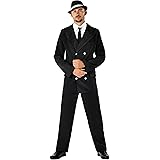 Fun Shack Costume Gangster Uomo, Completo Anni 20 30 Adulti Disponibile Taglia M, L, XL