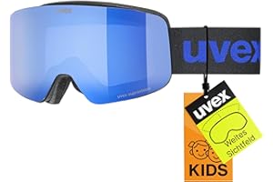 Uvex Pwdr Fm Ski Goggle Unisex - Bambini e ragazzi (Pacco da 1)