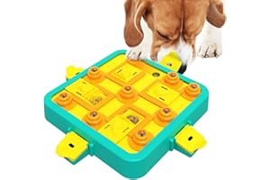 Dufuso Hundespielzeug Intelligenz, Intelligenzspielzeug für Große/mittlere/Kleine Hunde Spielzeug intelligent zum IQ-Training,Stressabbau, Hund intelligenzspielzeug-Stufe 3 (schwierig)