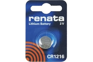 ICHOOSE LIMITED Confezione di batterie a bottone | litio 3 V | per orologi, torce, chiavi auto, calcolatrici, macchine fotografiche, ecc. CR1216