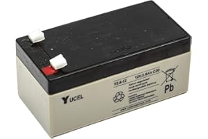 YUCEL / YUASA Yucel/Yuasa Y2.8-12 Sealed Lead Acid Battery 12v 2.8ah Emergency Lighting Light