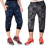 TIRUPUR GUIDEFASHION Men's Regular Fit Printed Three Fourth Capri
