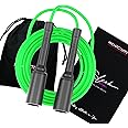 High Activity Pvc - Professional Skipping Rope For Men, Women & Kids - Premium Jump Rope For Exercise - Durable & Adjustable - Ideal For Speed Fitness Training & Cardio Workouts- 10 Feet,Green
