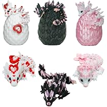 2 œufs De Serpent Imprimés En 3D, Serpent Articulé En PLA 30 Cm, Déco Anti-stress Pour Bureau Ou Maison