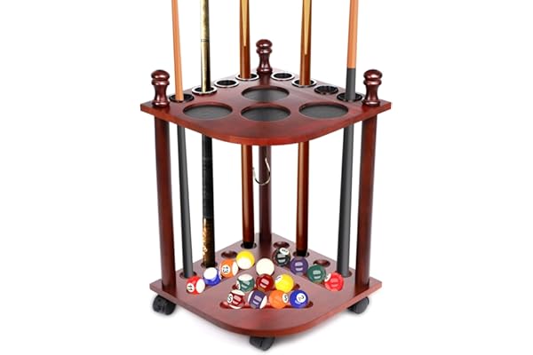 Diegimr Support de Queue de Billard, Support de Rangement pour Accessoires de Table de Billard
