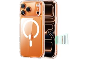 ESR for iPhone 17 Pro Max Case for MagSafe, Camera Control, Clear | Anti-Yellowing, Ultra Slim, 3X Military-Grade Drop Protection, Magnetic Phone Case, Impact Absorbing