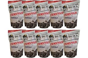 Sonnenblumenkerne Tambovsky Volk geröstet gesalzen 10er Pack (10 x 500g) 1 Karton sunflower seeds семечки