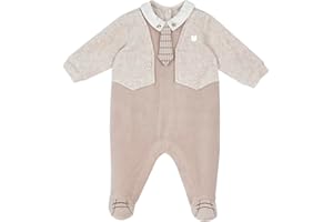 Chicco, Tutina Neonato e Neonata in Calda e Morbida Ciniglia, con Comoda Apertura, Ideale per l'inverno, Abbigliamento Bambino e Bambina 0-24 Mesi, Designed in Italy