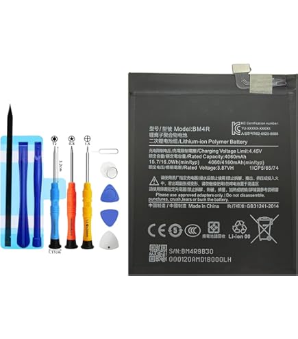 BATTERIA XIAOMI REDMI MI 10 LITE 5G M2002J9G CAP. ORIGINALE 4160MaH - Foto 8