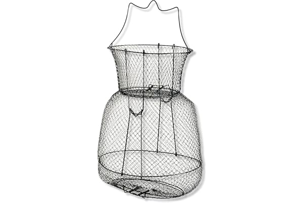 Zebco Bourriche Metallique, Ovale 40cm