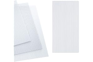 Froadp 4mm Płyty Poliwęglanowych Szklarniowe 1210x605mm Płyty komorowych Poliwęglanowe Dwuścienne 14 Sztuk Przezroczysty Arkusz Szklarniowy Arkusze z Podwójną Siatką do Budowy Szklarni Ogrodowych