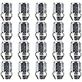 Ellis Excellence Set of 20 M12 x 1.5, 19mm Hex Alloy Wheel Nuts, Compatible With Ford & More