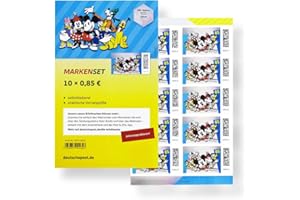 ‎BESTPLUG 10 Stück 0,85 EUR 85 Cent postfrische selbstklebende Briefmarken | Frankaturware Markenset