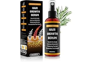 YaaHei 5% Minoxidil Hair Loss Spray for Men and Women, Accelerates Hair Growth, Shiny Hair Hair Growth Booster with Rosemary Oil and Organic Castor Oil Extract, Gentle and Dry, 60ML