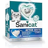 Sanicat Active White Topaklanan Kedi Kumu (Kokusuz) 6L
