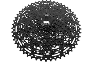 KMC React Casete de 11 velocidades, Negro, 11/50T