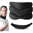 Vitavix Neck Support for Snoring, Necksupport - Never Snore Again, Adjustable Soft Foam Neck Brace Cervical Collar-Necksupport Brace for Sleeping, Relief of Cervical Spine Pressure (1pcs)