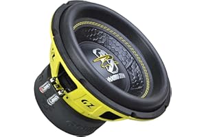 Ground Zero GZIW 10XSPL-D2-25 cm Passiv Subwoofer mit 1000 Watt (RMS: 500 Watt)