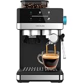 Cecotec Express Power Espresso Coffee Maker 20 Grind +. 1350W, 20 Bars, Touch Screen, Thermoblock, Water Tank 1.7L, 20 Grindi