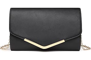 Miss Lulu Pochette Donna Elegante, Borsetta Donna, Pochette e Clutch Pelle, Borsa Donna,Pochette Eleganti da Cerimonia