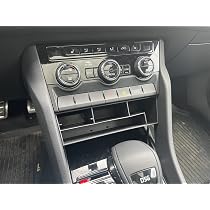 Wshao Store Organizer Per Skoda Kodiaq 2017-2021 - Scatola Portaoggetti Per Controllo Centrale, In Plastica, Set Da 2 Pezzi