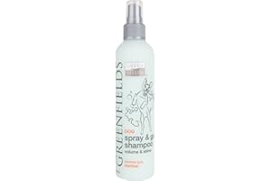 Greenfields Suchy szampon dla psów Spray & Go 250ml, 250 ml (1 opakowanie)