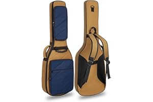 HOHIYO 39 inch Electric Guitar Bag 15MM 0.6Inch Padding Neck Strap Adjustable Strap Electric Guitar Gig Bag Electric Guitar Case Electric Guitar Gig Bag