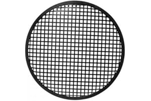 HQ-Power Kratka głośnikowa, 10 cali, metal, czarny