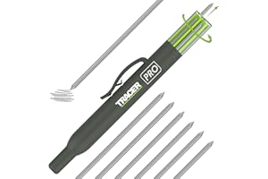 Tracer 2.8mm Silver Welders Leads x 6 - Specialist replacement leads for the Deep Hole Construction Pencil in storage case.