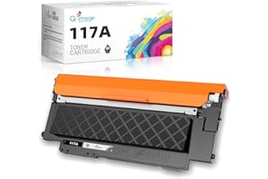 Q-image 117A Toner Cartridge Compatible for HP 117A 117 Color Laser MFP 179fwg 178nwg 179fnw 178nw 150a 150nw 179 178 150 W2070A W2071A W2072A W2073A (Black)
