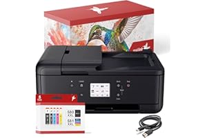 ‎REALINK realink Bundle TR7650 Multifunktionsgerät (Drucker, Scanner, Kopierer) mit 5 XXL Druckerpatronen