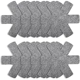 Pack of 10 Felt Pan Protectors Against Scratches &ndash; Protection for Stacking Coated Pans, Pots and Bowls &ndash; 20 cm Pot Protection