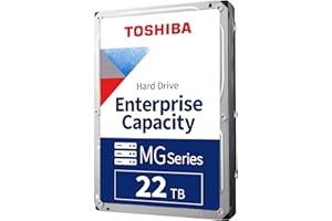 ‎TOSHIBA Toshiba 22TB Enterprise Internal Hard Drive – MG Series 3.5" SATA HDD for Server, Storage, 24/7 Operation, Hyperscale, Cloud (MG10AFA22TE)