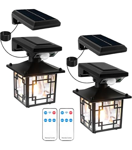 Bewegungsmelder-Solarleuchte Für Außen – LED Wandleuchte, Wasserdicht, 10 W, 3,7 V – Für Terrasse, Garten, Garage & Haustür – Ohne Kabel, Nachhaltig
