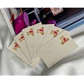 Sevimli Ayıcıklı Not Kartı Panda Ayılı Mini Mesaj Kartı 20'li Tek Taraflı Yazılabilir Not Kartı 8x5 cm Hediye Tebrik Kartı &ndash; 