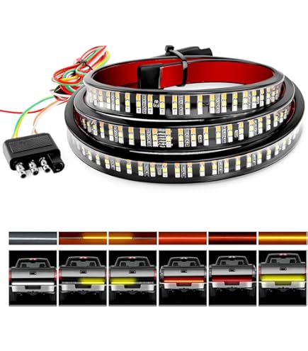 For Ford F150 F250 LED Hood Light Strip DRL White & Amber Switchback Turn Signal | 1-5 Bulbs | 12V | 1 Year Manufacturer Warranty - View #9