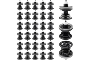 LPZMPZ 30 Stück Türverkleidung Befestigungs 7L6868243 Kunststoff Auto Verkleidung Clips Befestigungsclips Kompatibel mit Vw Golf 5 6 7 T4 T5 Passat Polo Skoda Caddy, A1 A4 A5 A6