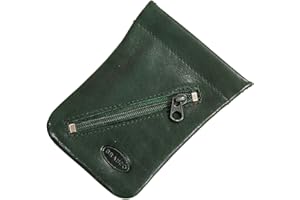 GoBago Branco Leder Schlüsseltasche Schlüsseletui Rindleder Schlüsselmappe Schlüssel Etui (Grün)