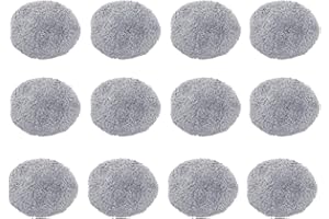 GYing 12 piezas limpiador de ventana paño llorando Partes de aspirador robot Partes de aspirador mojado fregona para AlfaBot X6 X7 ventana robot limpiador