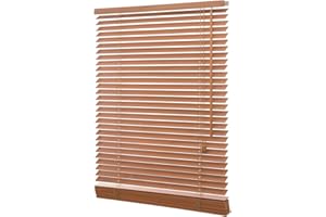 ‎VENTANARA Ventanara® Holzjalousie 35mm Holz Jalousie Jalousette Echtholz (110 x 130 cm, Buche)